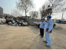 華魯回收公司全力做好現(xiàn)場固廢收集清運工作